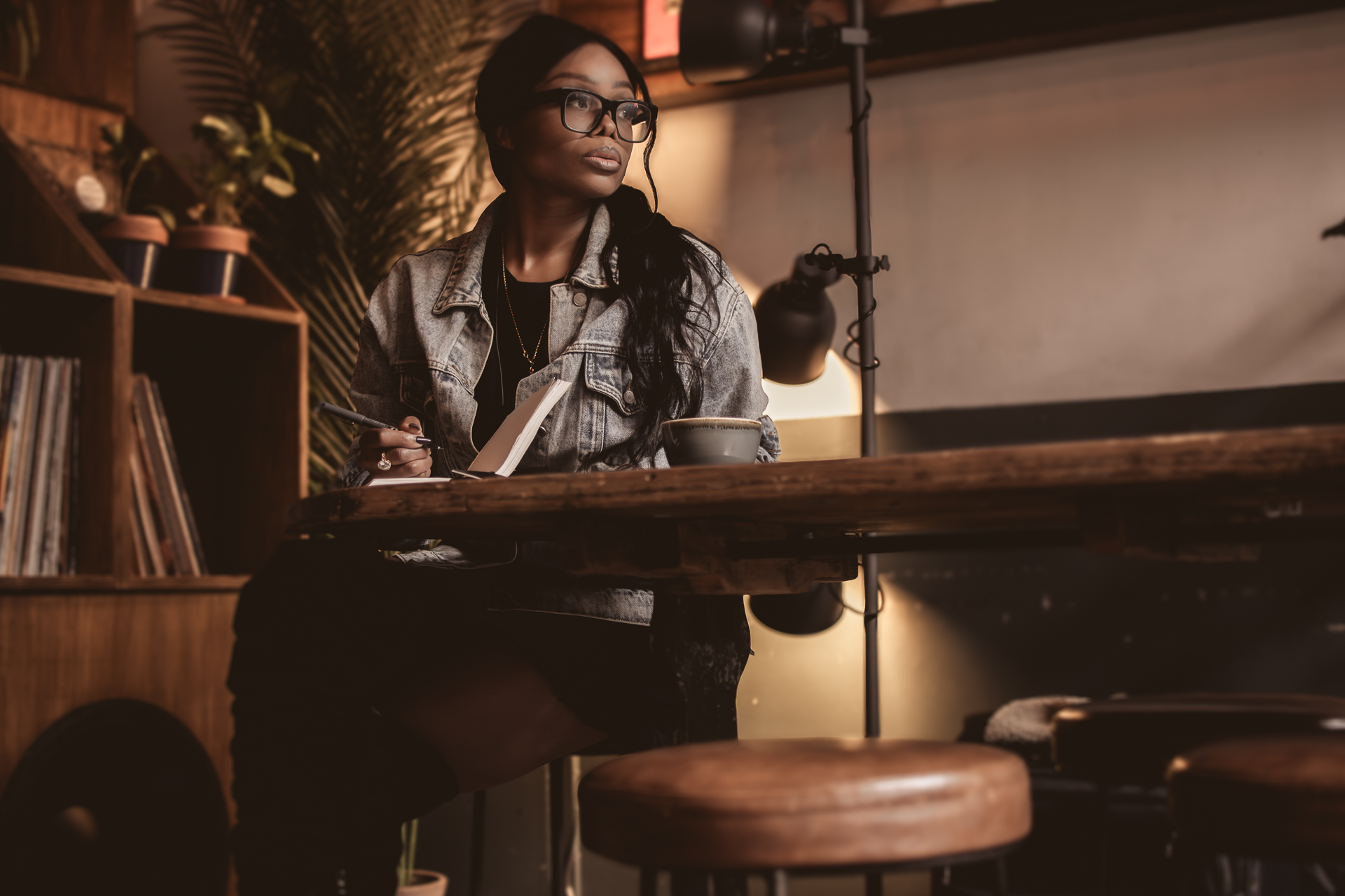 A portrait of Bess Obarotimi looking thoughtful and composed, capturing the power of self-awareness in a moment of quiet reflection.